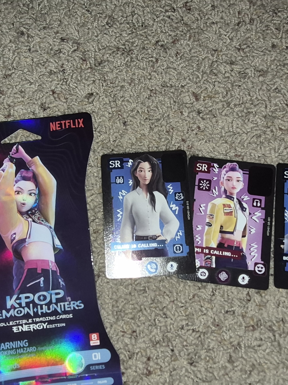 KPOP Demon Hunters Trading Cards - Multicolor SR Set
